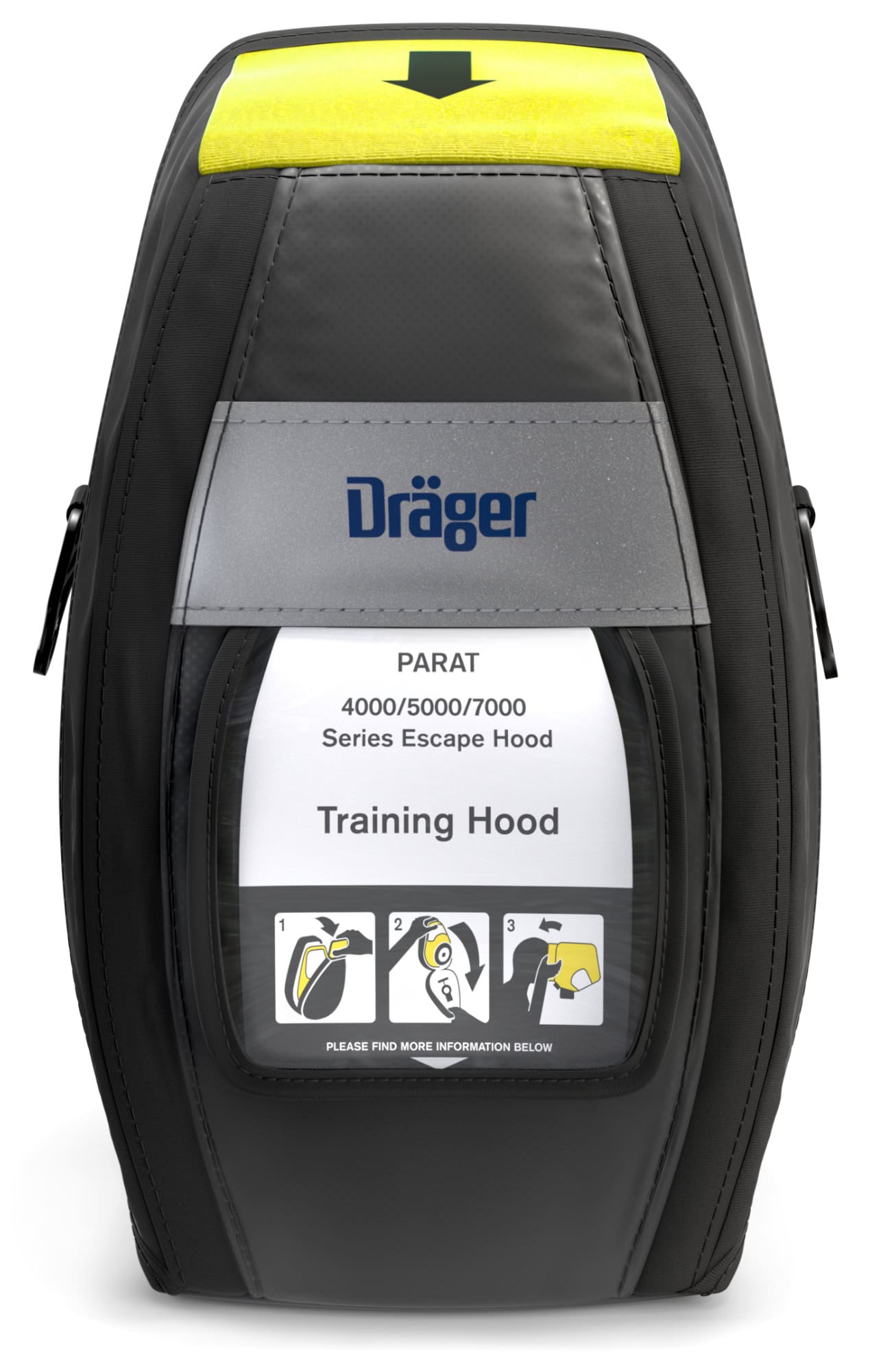 Dräger® PARAT® 4720 / 5520 / 7520 Trainingshaube 3721327, Für Training der Nutzung von PARAT® 4720 / 5520 / 7520 Fluchthauben