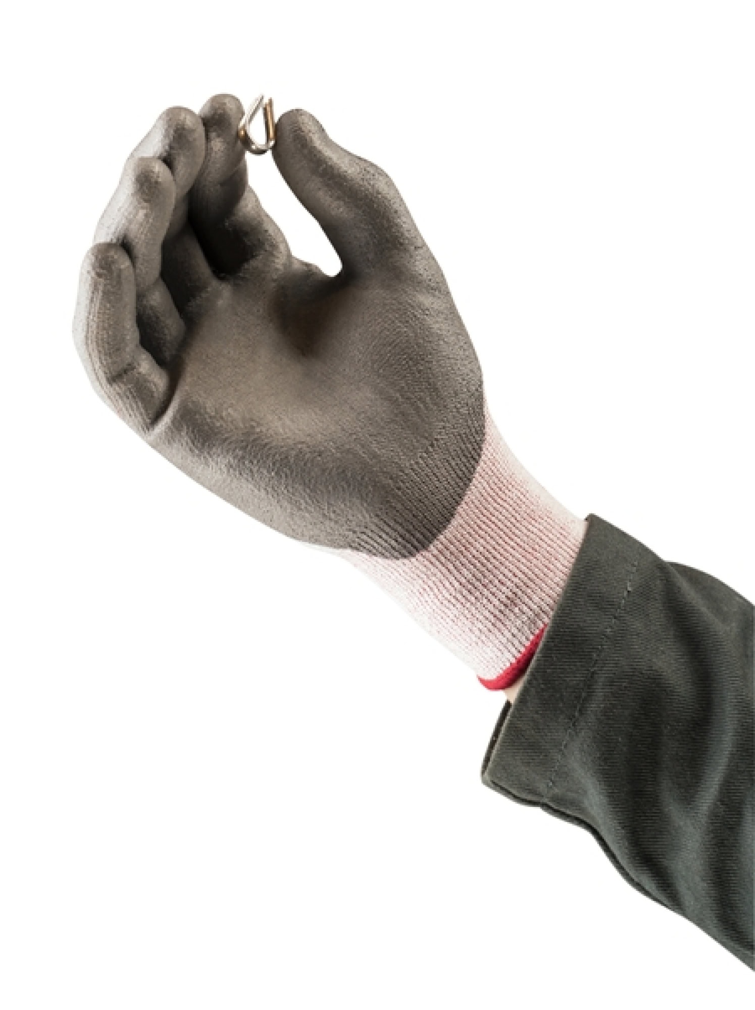 Ansell Hyflex™ 11-644 Schnittschutzhandschuh 11644090, Für präzise Metallbearbeitung, Größe 9, Grau/Weiss, 207-277 mm lang, Mit  INTERCEPT™ und mehr Flexibilität und Bewegungsfreiheit
