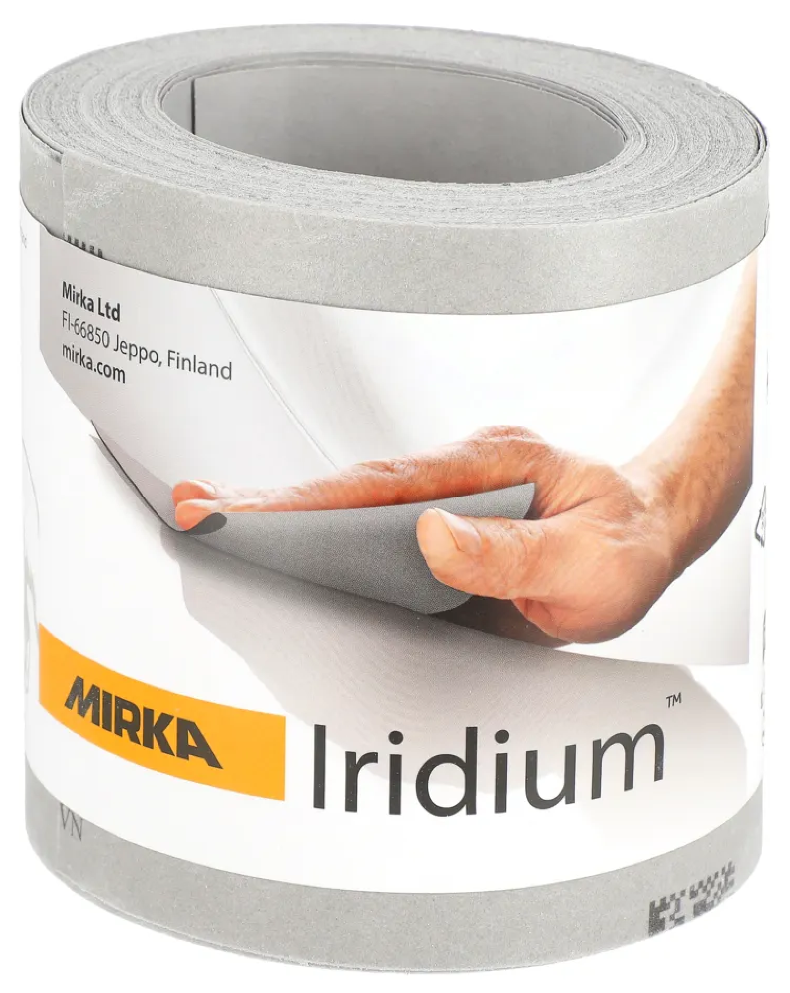 Mirka® Iridium® HS Schleifrolle 245BY00140, 115 mm x 25 m, P40, Kletthaftend, Mit Keramik- und Aluminiumkorn