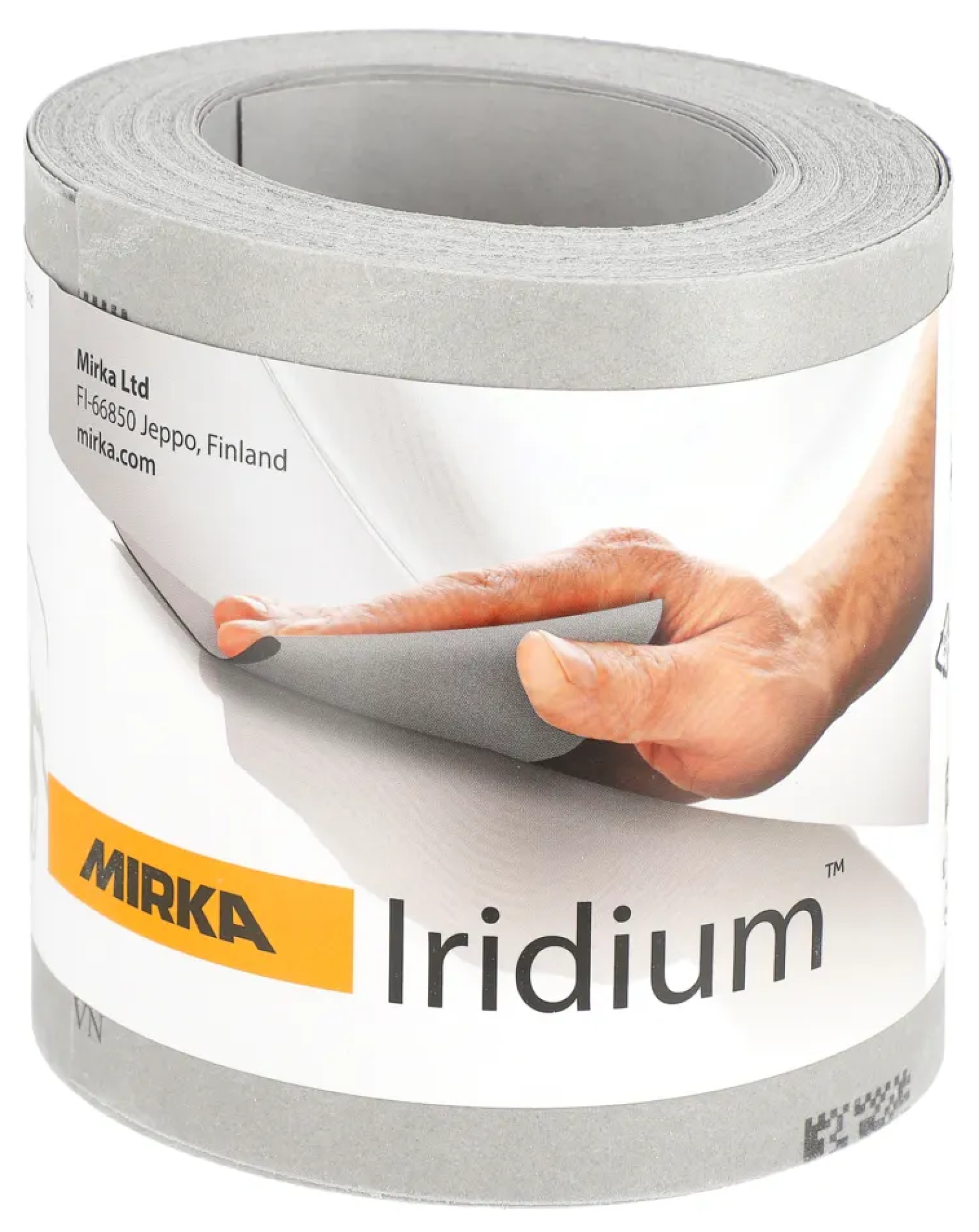 Mirka® Iridium® HS Schleifrolle 245BY00112, 115 mm x 25 m, P120, Kletthaftend, Mit Keramik- und Aluminiumkorn