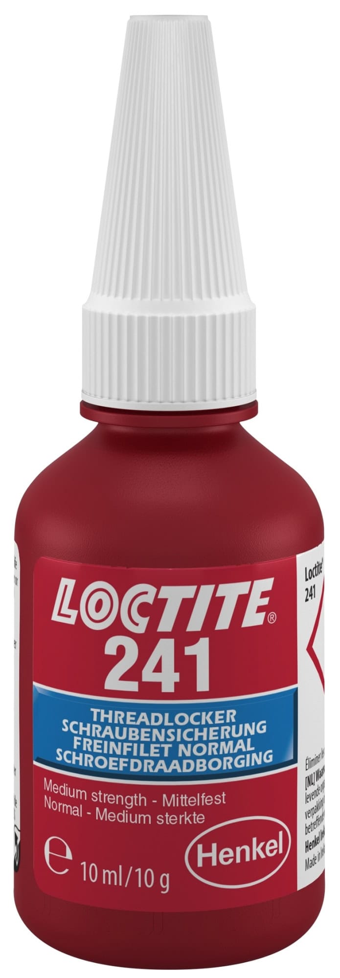 Henkel™ Loctite® 241 Schraubensicherung, 10 ml, Blau, Mittel, 230697, Für kleine Gewindegrößen