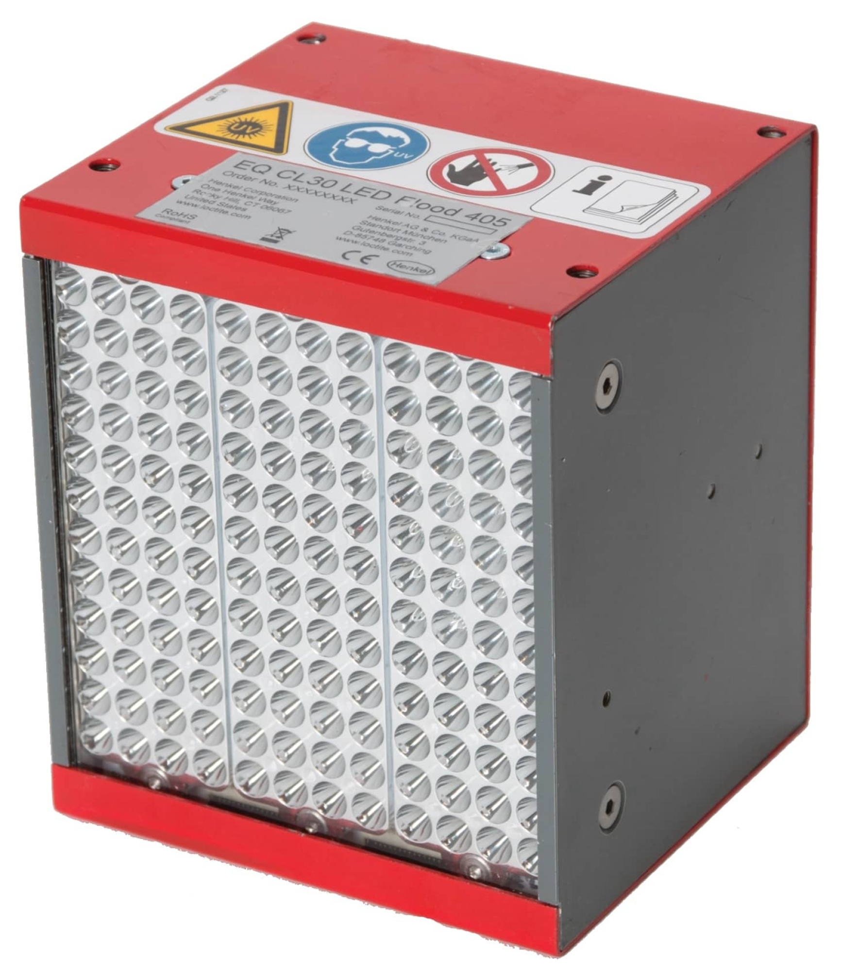 Henkel™ Loctite® LED-Flächenstrahler CL30, 405 nm, 2139180, Für die Aushärtung von UV-Klebstoffen