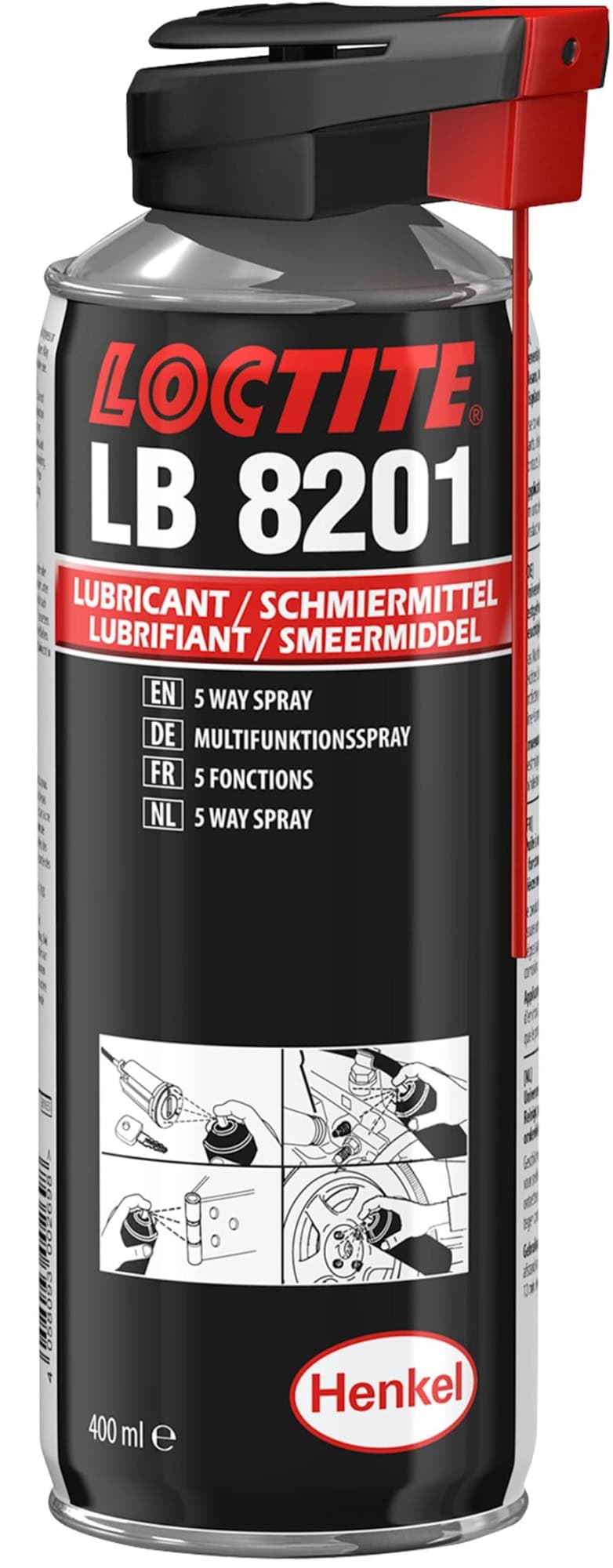 Henkel™ Loctite® LB 8201 Schmierstoff, 400 ml, Gelb, 2101118, Mit Korrosionsschutz