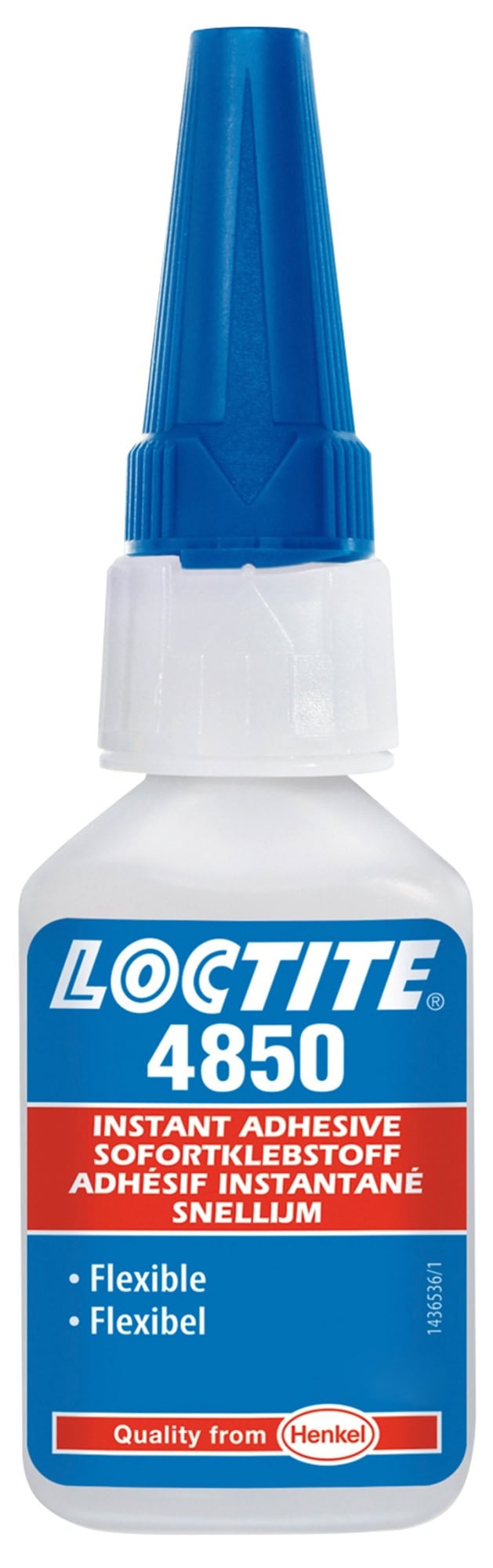 Henkel™ Loctite® 4850 Sofortklebstoff, 5 g, Transparent, 373352, Universell einsetzbar