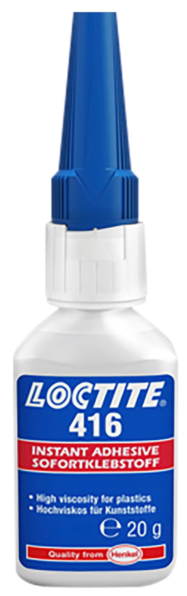 Henkel™ Loctite® 416 Sofortklebstoff, 20 g, Transparent, 1920919, Universell einsetzbar