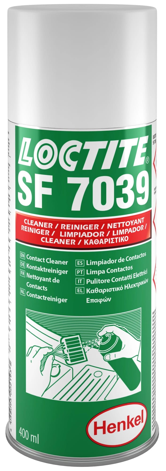 Henkel™ Loctite® Teilereiniger SF 7039, 400 ml, Sprühdose, Für elektrische Kontakte