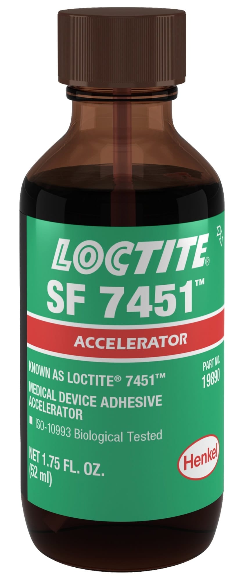 Henkel Loctite® SF 7451 Cyanacrylat Aktivator, 50 g, Transparent bis Bernsteinfarben, 110330,  Zur schnelleren Aushärtung von Cyanacrylaten auf Reinraum Niveau