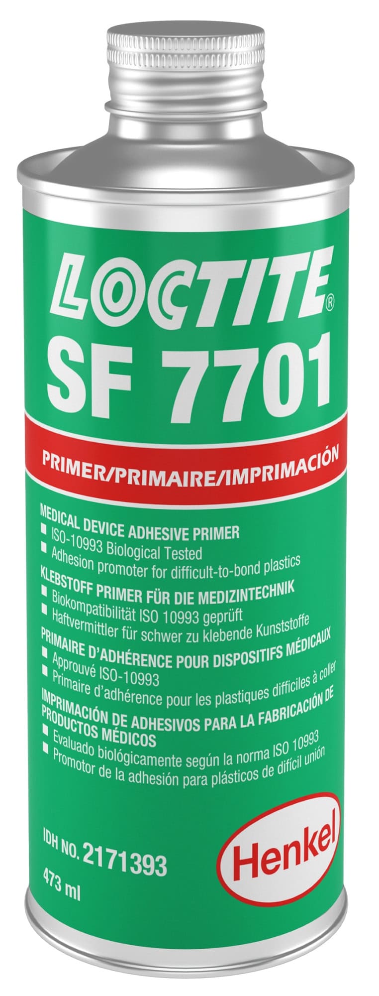 Henkel™ Loctite® SF 7701 Haftvermittler/ Primer, 473 ml, Transparent, 2171393, Für Substrate mit niedriger Oberflächenenergie