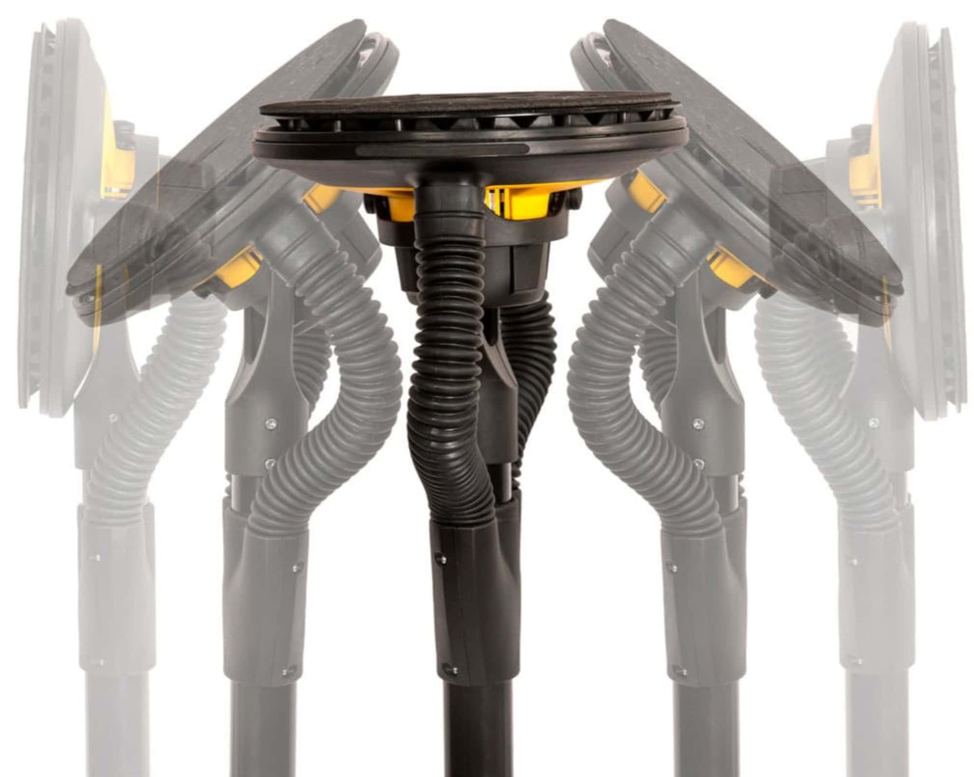 Mirka® LEROS 950CV + DEXOS Wand & Deckenschliff Starter Kit KIT2553CDMDE, Schleifer: Ø 225 mm, 5 mm Schleifhub, Zentralabsaugung, Für absolute Perfektion mit geringsten Aufwand