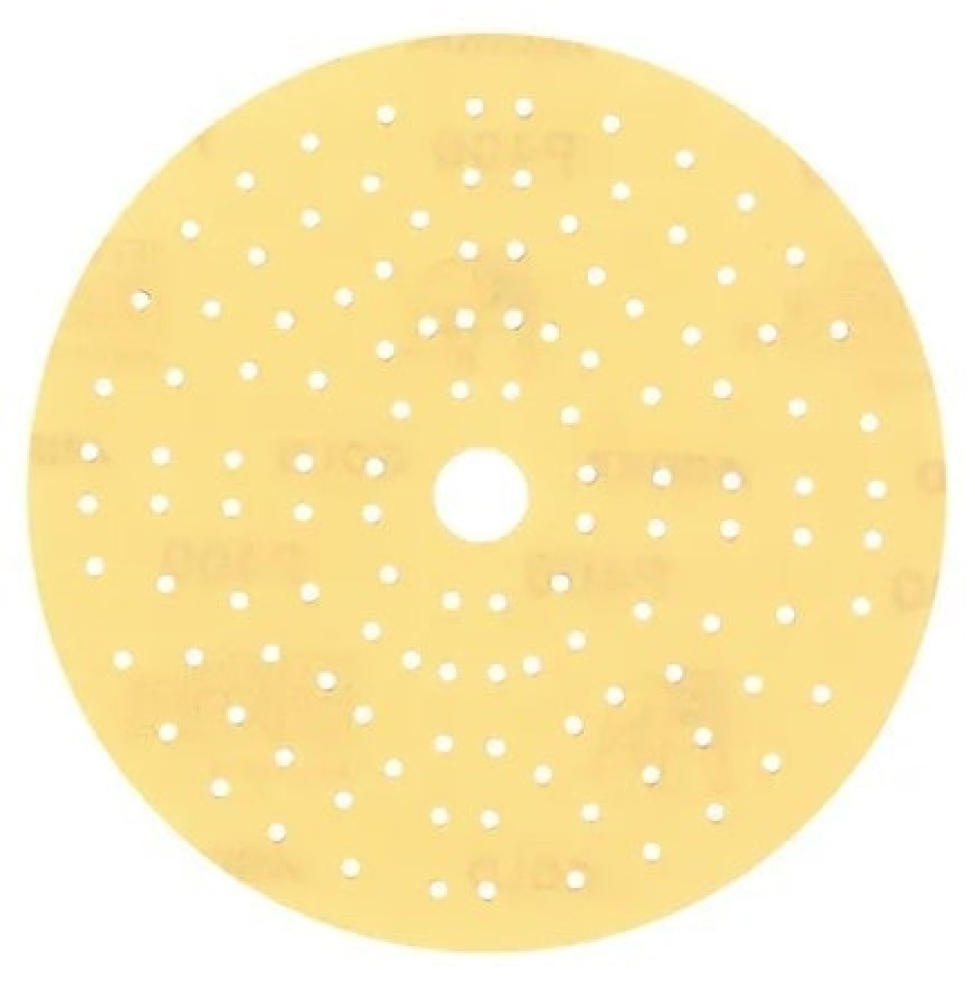 Mirka® Gold 236CH09981, Ø 150 mm, P800, Multilochung, Kletthaftend, Schleifscheibe mit Aluminiumkorn