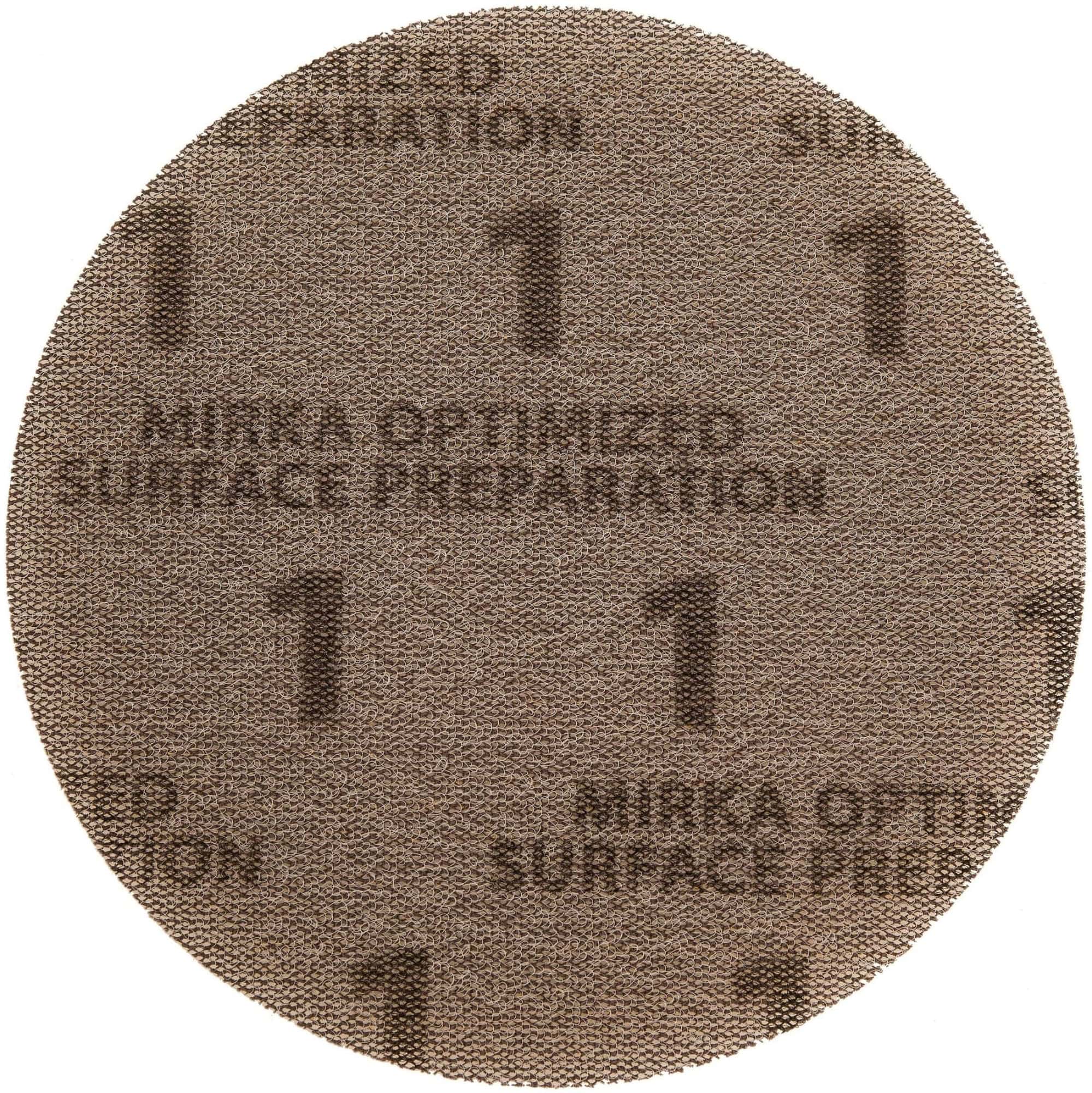 Mirka® OSP OS24105001A, OSP-1, Ø 150 mm, Gelb, Gitternetz, Kletthaftend, Schleifscheibe mit Aluminium- und Präzisions-Keramikkorn