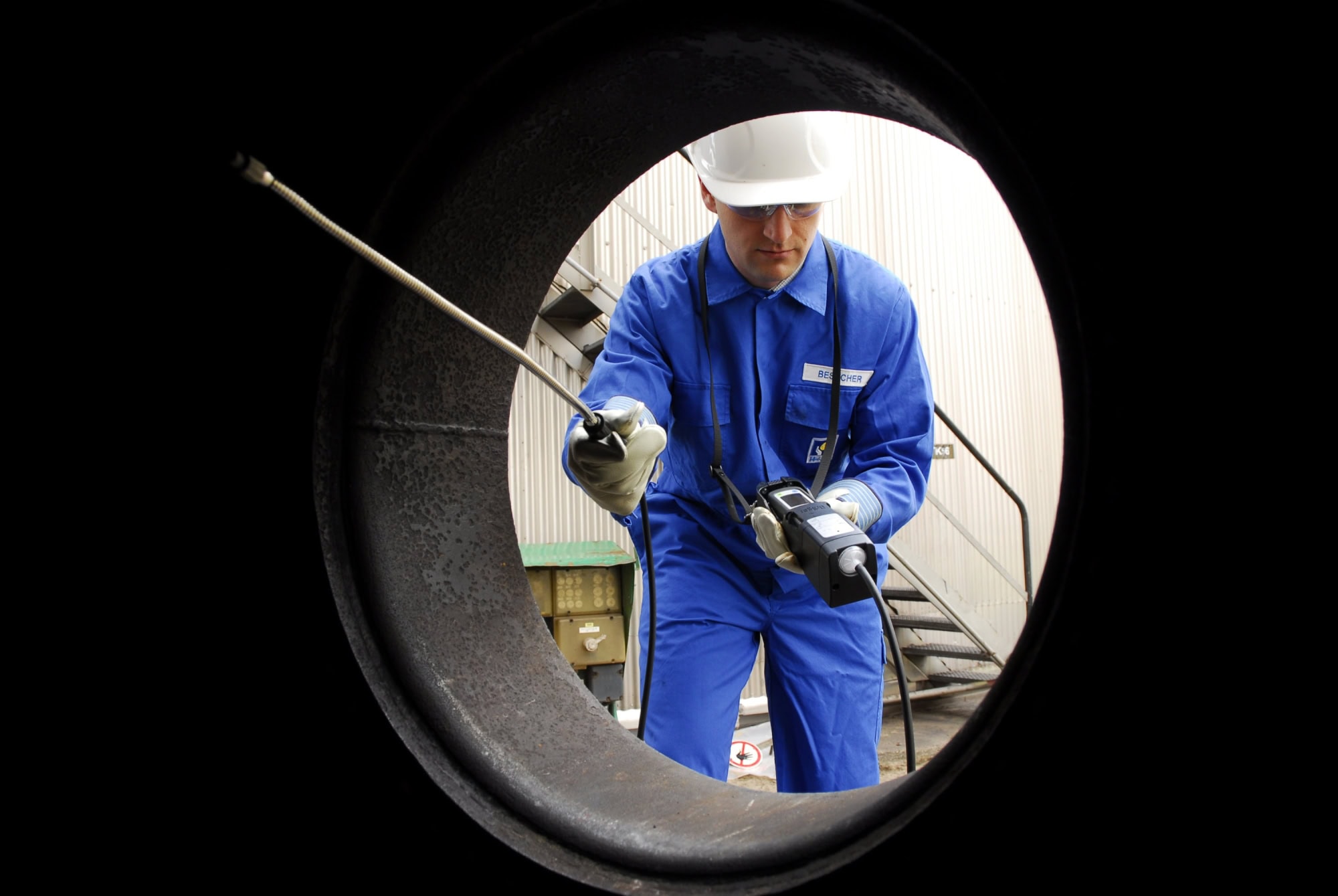 Dräger® X-am® 5000 Mehrgasmessgerät VN00635, Sensoren: CatEx, O2, H2S LC, CO LC, 1 bis 5 Gase Messgerät, IP 67 Wasserdicht, Für die persönliche Gasüberwachung im täglichen Einsatz & Freimessung von Kanälen, Räumen und Schächten