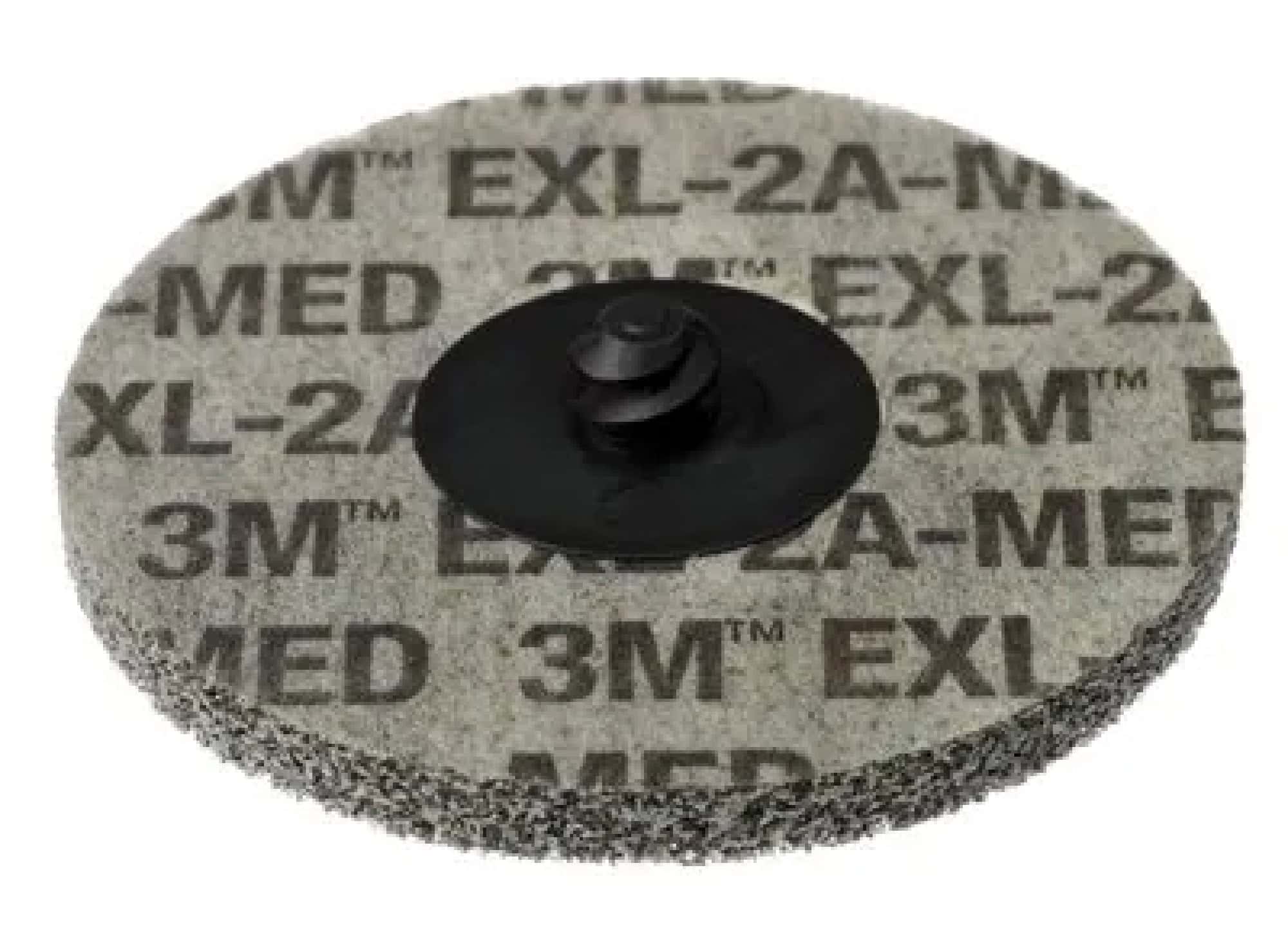 3M™ Scotch-Brite™ Roloc™ EXL XL-UR 17195, Ø 75 mm, Härte 8, P240 - 280, A, Coarse, 15.000 U./Min., Verpresste Kompaktscheibe, Für Entgratungs- und Finisharbeiten