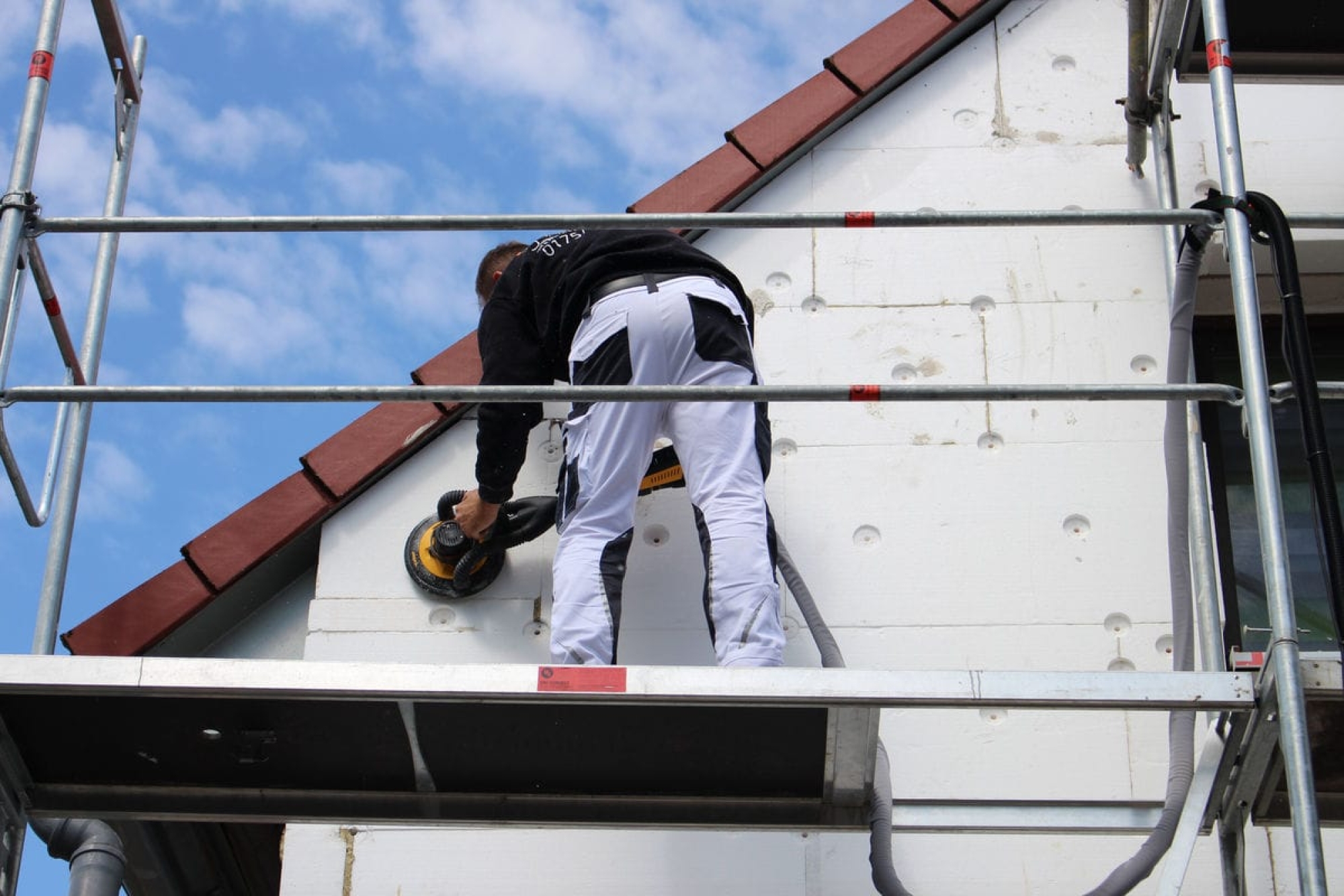 Mirka® Iridium® STYRO Schleifscheiben 246CU02540, Ø 225 mm, P40, 9-fach Gelocht, Kletthaftend, Schleifscheibe mit Keramik- und Aluminiumkorn für den Styropor Schliff