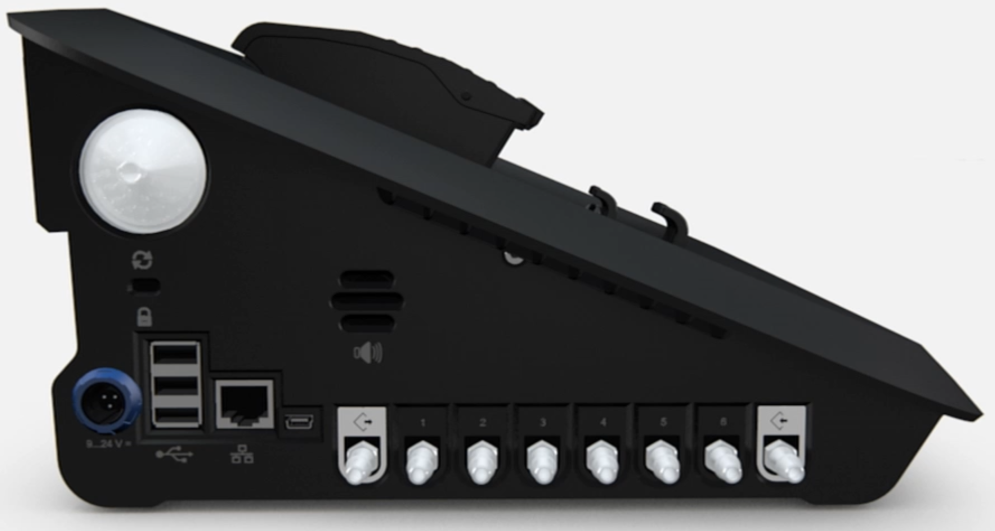 Preview: Dräger® X-Dock® 6300 Master Test Station & Kalibrier Station 8321900, 1-10 Module, 3 Prüfgasanschlüsse, Für Begasungstest, Justierung & Kalibrierung
