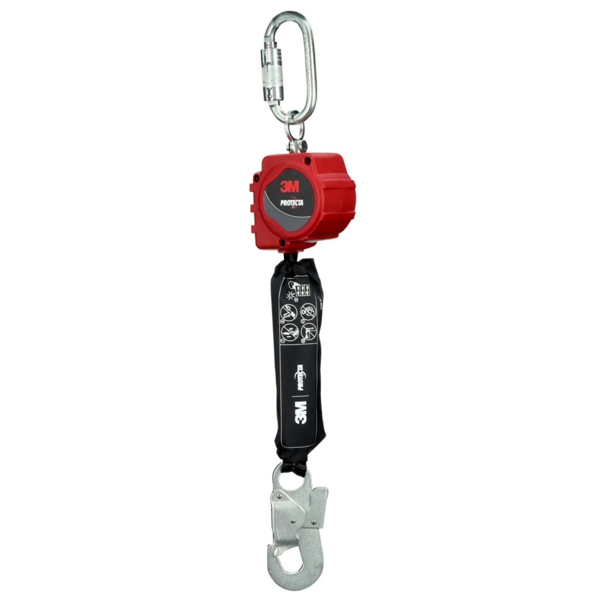 3M™ Protecta® Höhensicherungsgerät mit Gurtband 3100651, 6.1 m, Zur Reduktion von Fallhöhe und der auf den Anwender einwirkenden Kräfte