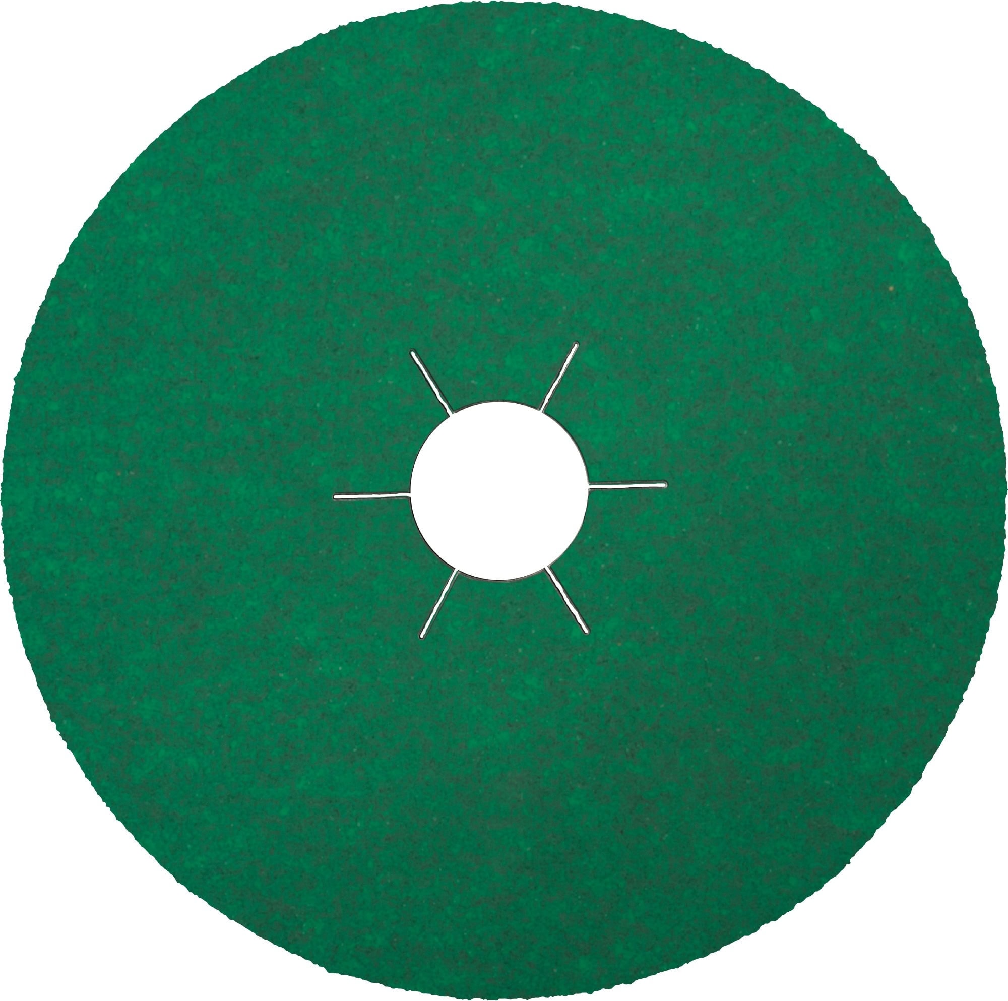 KLINGSPOR FS 966 ACT Fiberscheibe 324238, Ø 180 mm x ø 22 mm, P120, 6-fach Schlitz = Ausführung (30), K, Keramikkorn, Für Edelstahl Schleifanwendungen