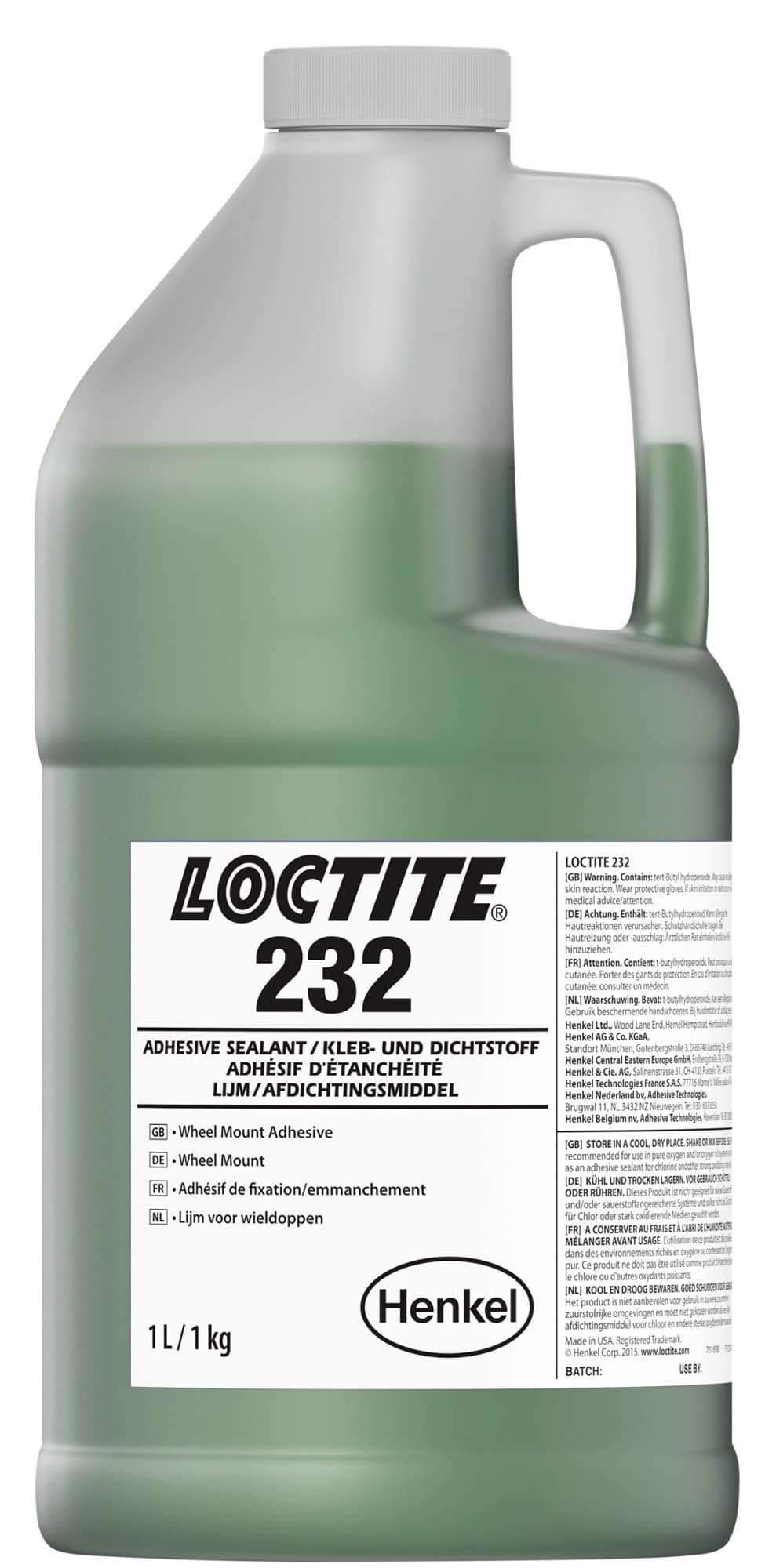 Henkel™ Loctite® 232 Fügeklebstoff, 1 L, Braun, 1278472, Für Presspassungen mit hohem Übermaß