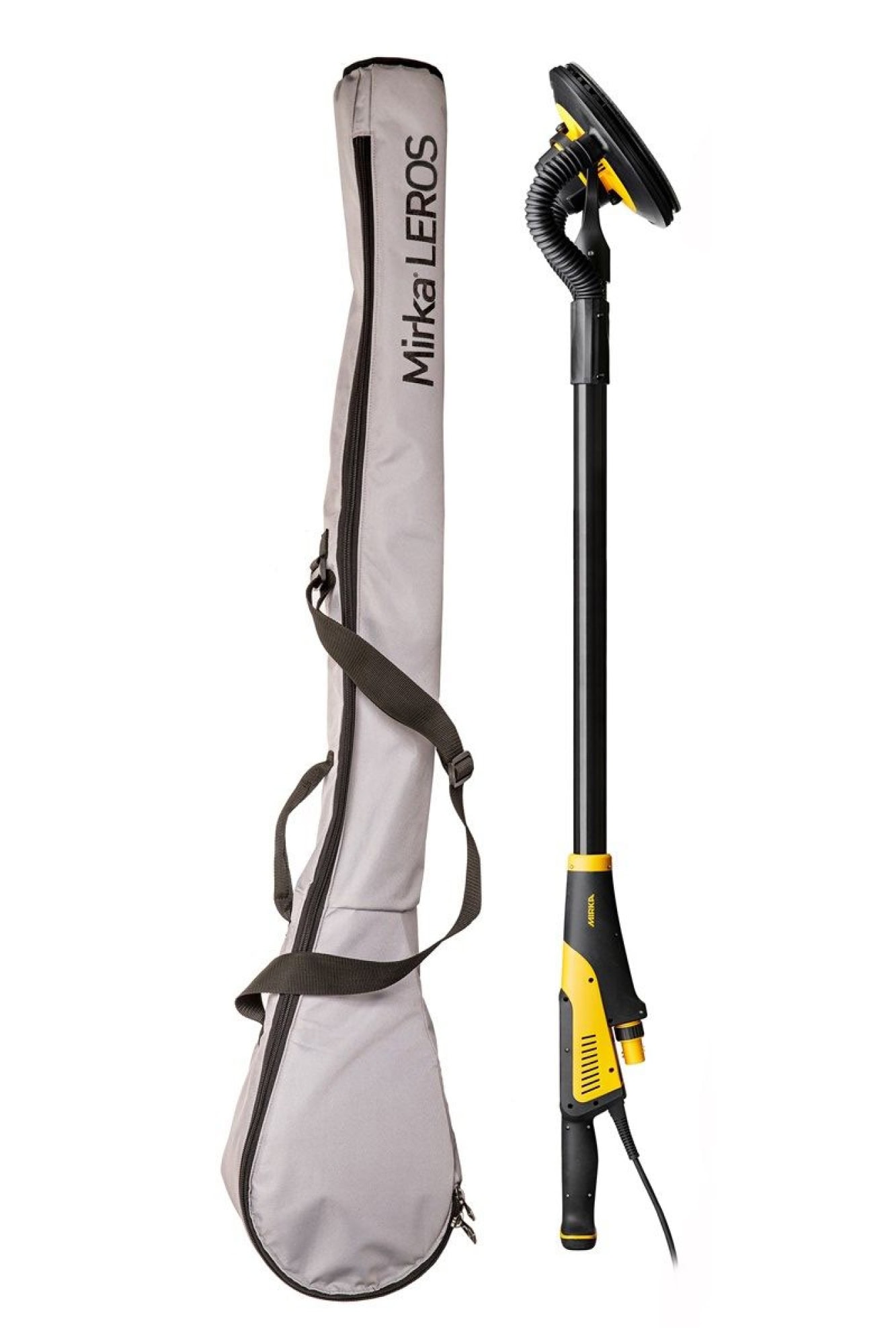 Mirka® LEROS 950CV + DEXOS Wand & Deckenschliff Starter Kit KIT2553CDMDE, Schleifer: Ø 225 mm, 5 mm Schleifhub, Zentralabsaugung, Für absolute Perfektion mit geringsten Aufwand