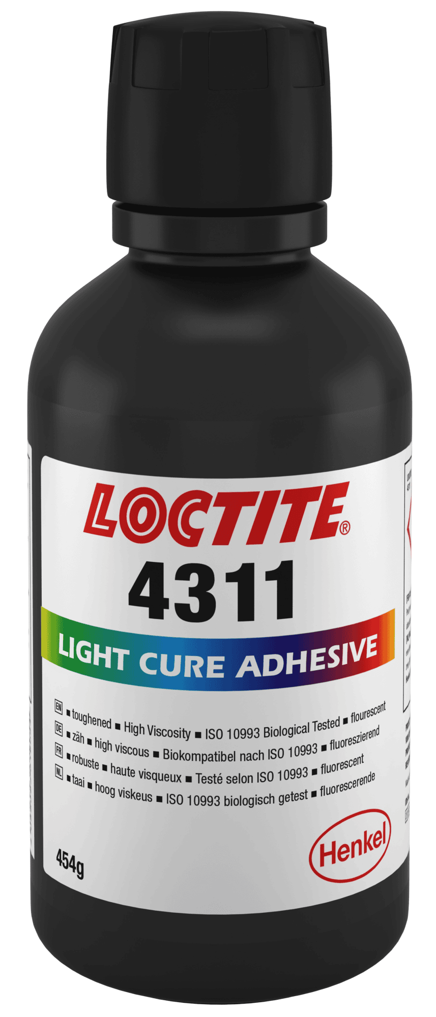 Henkel™ Loctite® 4311 UV Klebstoff, 454 g, Transparent, 2381948, Für schnelle Fixierung