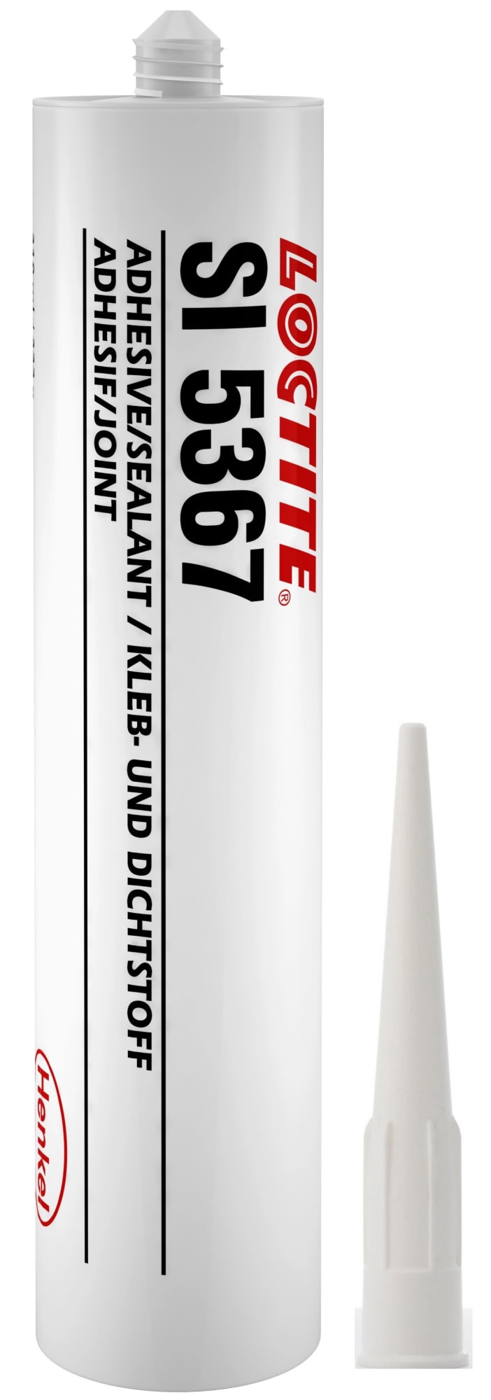 Henkel™ Loctite­­­® Acetoxy Silikon Kleb und Dichtstoff SI 5367, 310 ml, Weiß, Fließend, 1K, 2063297, Für universelle Anwendungen