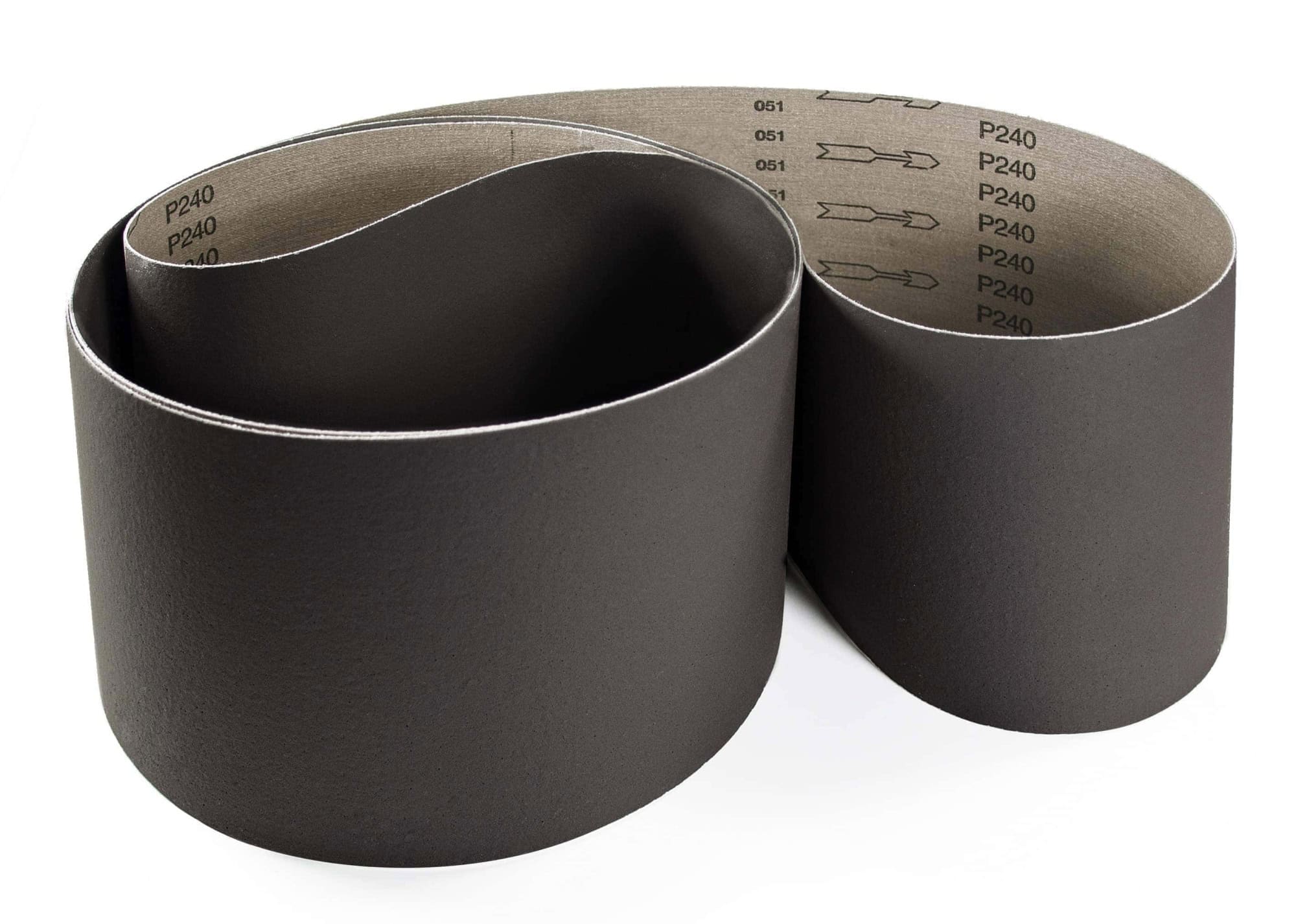 VSM Ilumeron RK700X 708790, 150 mm x 3000 mm, A, P320, X-Polyester, Ausführung (E08), Anthrazit, Schmalband mit Aluminiumkorn, Für Edelstahl und Aluminium