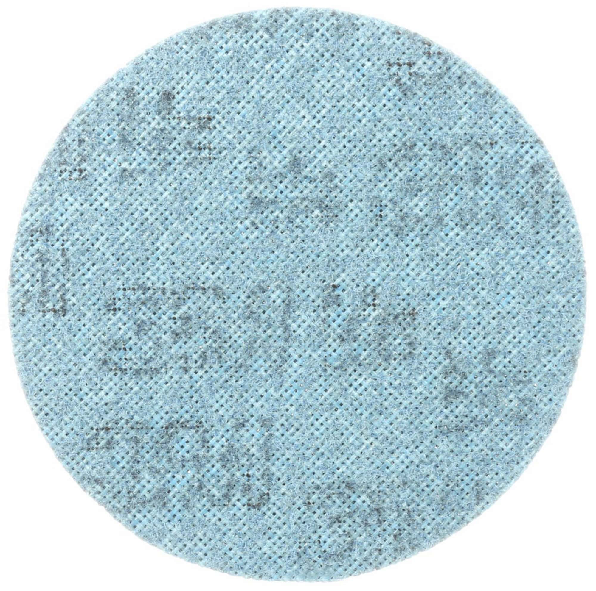 3M™ Scotch-Brite™ Vliesscheibe SC-DH 65338, Ø 115 mm, P600 - 1000, Very fine, Metall & Edelstahl — Entgraten, Reinigen, Finish, Blau, A, 8.000 U./Min., Kletthaftend, Ohne Zentrierloch