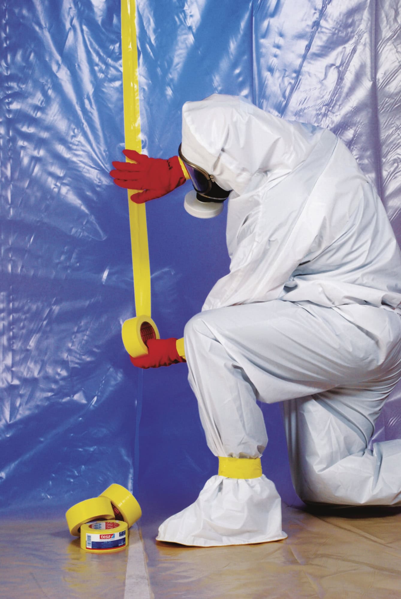 tesaband® Gewebeband 4688, 50 mm x 50 m, 0,26 mm, Grau, PV0, Allrounder & Reparatur Klebeband