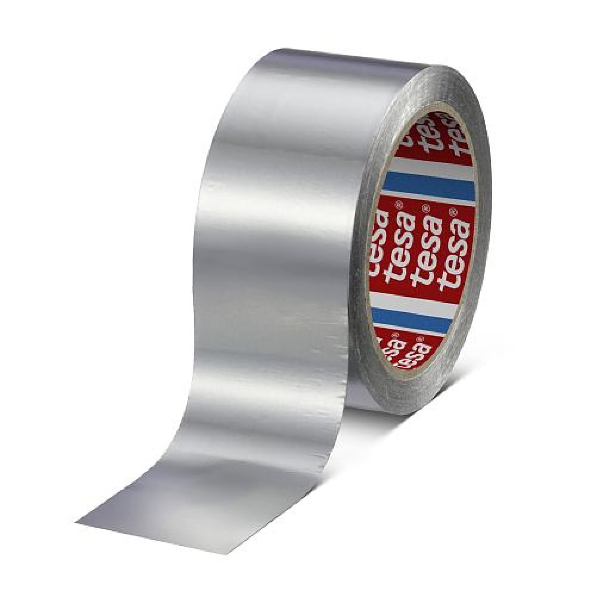 tesa® 60630, 25 mm x 50 m, 0,065 mm, Silber-Matt, Aluminium Klebeband