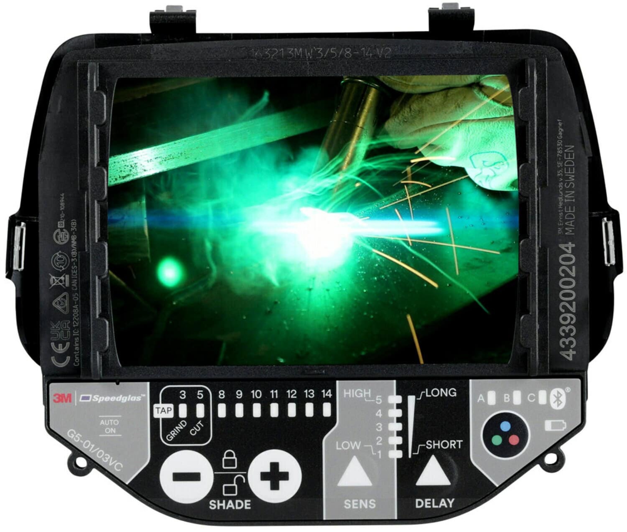 thumbnail image 2 of 3M Speedglas G5-01VC Auto-Darkening Welding Filter - New Speedglass 46-0000-30i 2 of 6