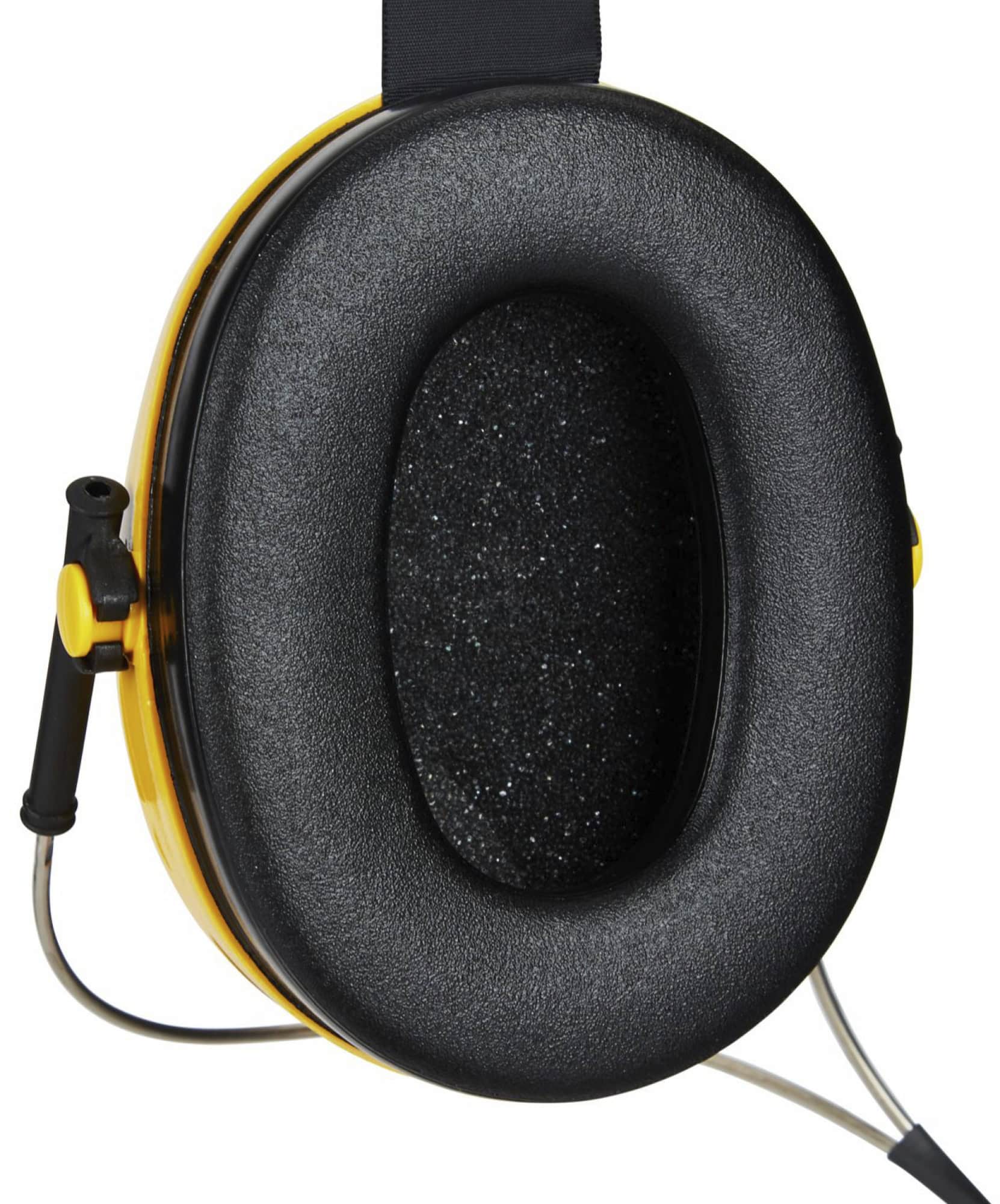 Preview: 3M™ Peltor™ Optime™ I 510B, SNR = 26 dB, Gelb/Schwarz, Nackenbügel Kapselgehörschutz für laute Arbeitsumgebungen