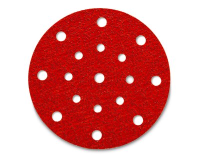 3M Cubitron Hookit 950U 52090, Ø 150 mm, 60+, 12.000 U./Min., 17-fach gelocht, Kletthaftend, Papierschleifscheibe mit Präzisions-Keramikkorn