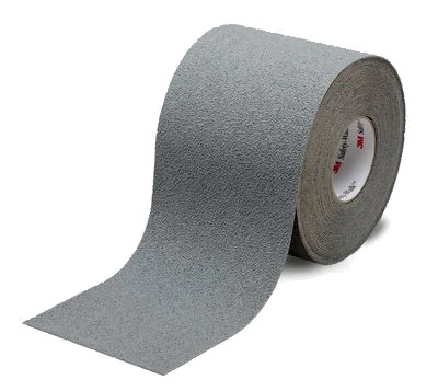 3M Safety-Walk SW3GU914N, Serie 300 Nasszone Medium (Typ 3), 914 mm x 18,3 m, 1,17 mm, Grau (Nr. 370), Rutschfestigkeit: R 10, Anti-Rutsch Belag