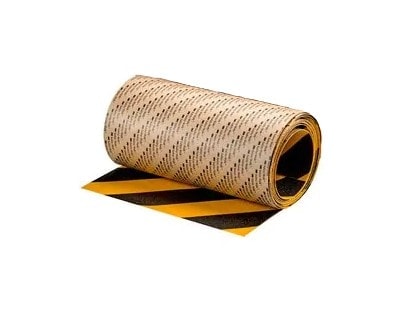 3M Safety-Walk SW1SG610, Serie 600 Universal (Typ 1), 610 mm x 18,3 m, 1,01 mm, Schwarz/Gelb (Nr. 613), Rutschfestigkeit: R 13, Anti-Rutsch Belag