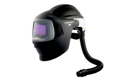 3M Speedglas 9100 MP mit 9100XXi Schweißfilter, 579026, inkl. QRS-Luftschlauch und Tasche, Schweißmaske mit Kopfband; Teile: [500026, 572800, 834016, 