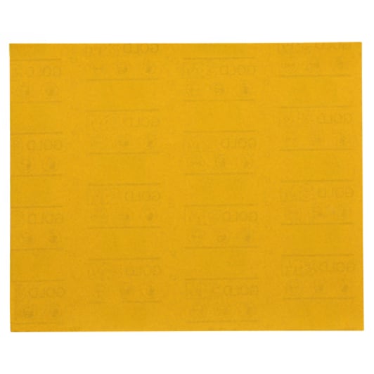3M Hookit Schleifstreifen Gold 288U 12543, 230 x 280 mm, 240+, Ungelocht, Geschlossene Streuung, A, Kletthaftend, D-Papierstreifen mit Aluminiumoxid, 