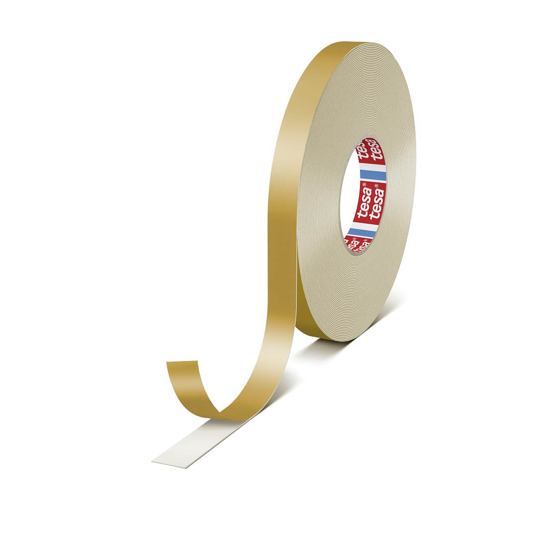 tesafix 4952, 1360 mm x 50 m, Weiß, PV 00, Doppelseitiges PE-Schaumstoffklebeband