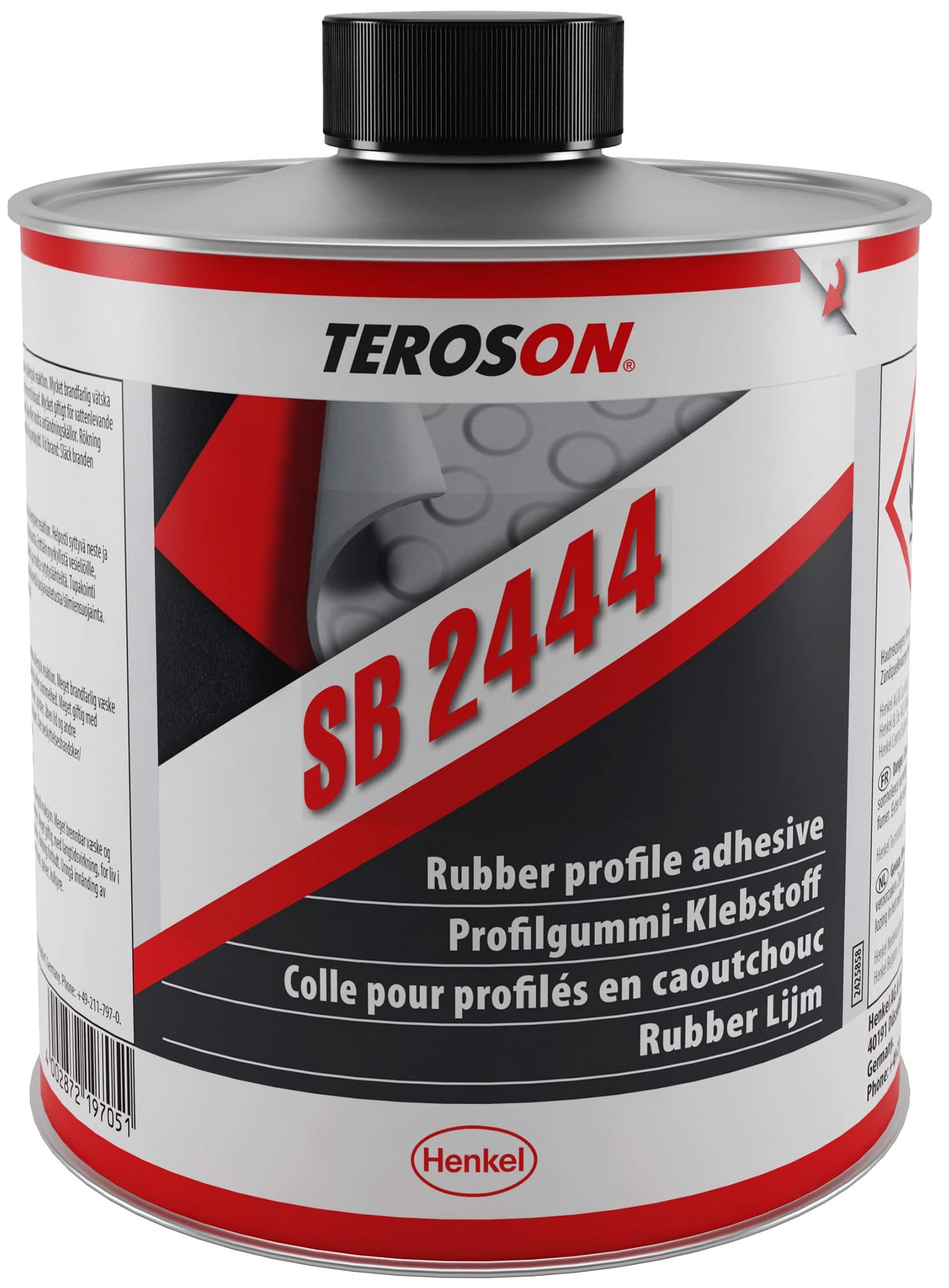 Henkel Teroson SB 2444 Lösemittelklebstoff, 340 g, Beige, 444651, Perfekt zum Kleben von porösen Werkstoffen