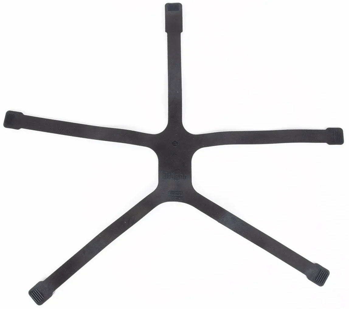 Dräger EPDM Kopfbänderung R26279, Schwarz, Unvollständig | Ohne Rollenschnallen, Ersatzteil, Für alle X-plore EPDM Vollmasken der 6000 Serie