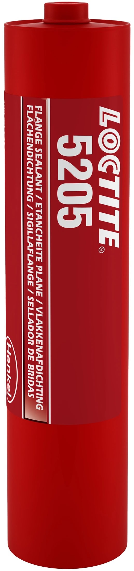 Henkel Loctite 5205 Flächendichtung, 300 ml, Rot, 191315, Mittelfeste, semiflexible Flächendichtung für Metallflansche
