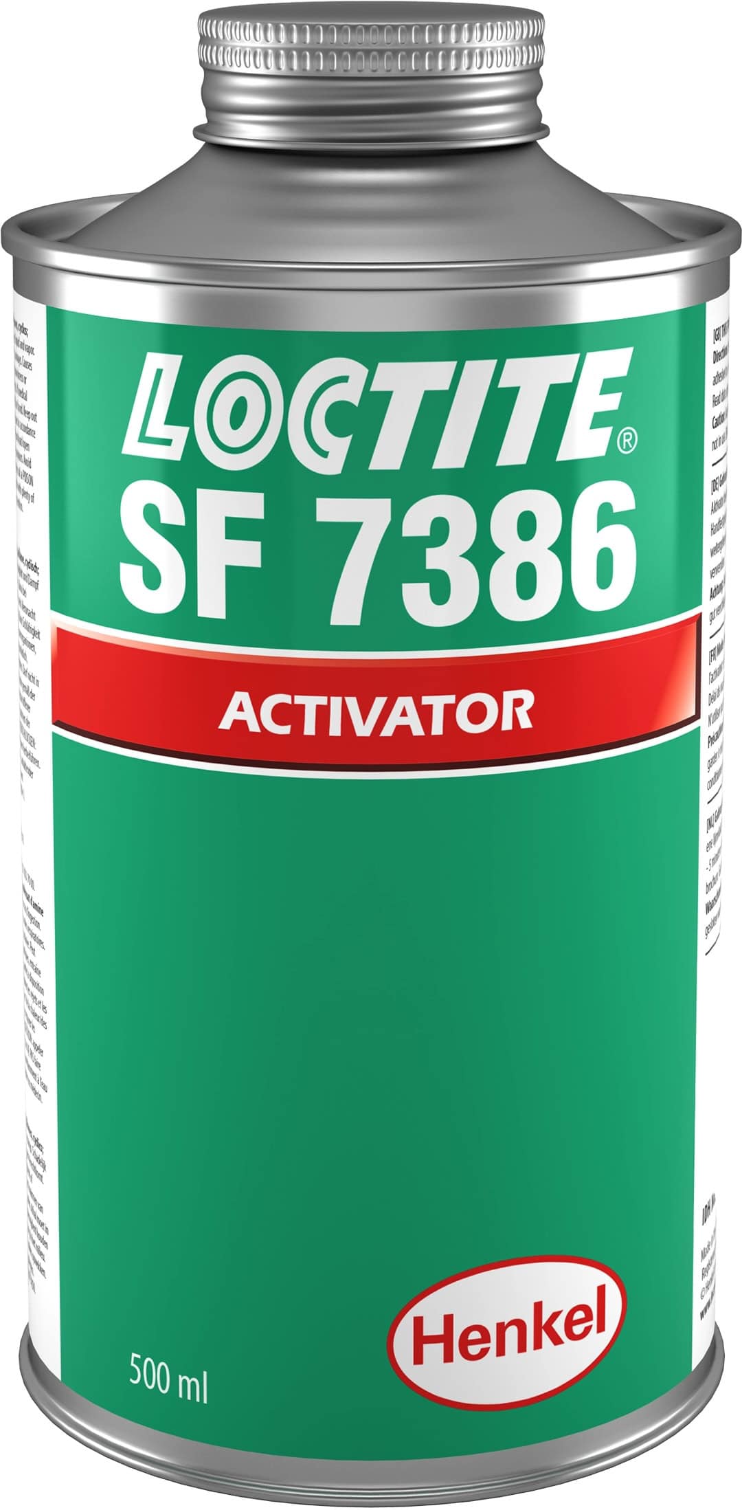 Henkel Loctite SF 7386 Aktivator, 500 ml, Gelb, 142475, Zum Beschleunigen der Aushärtung