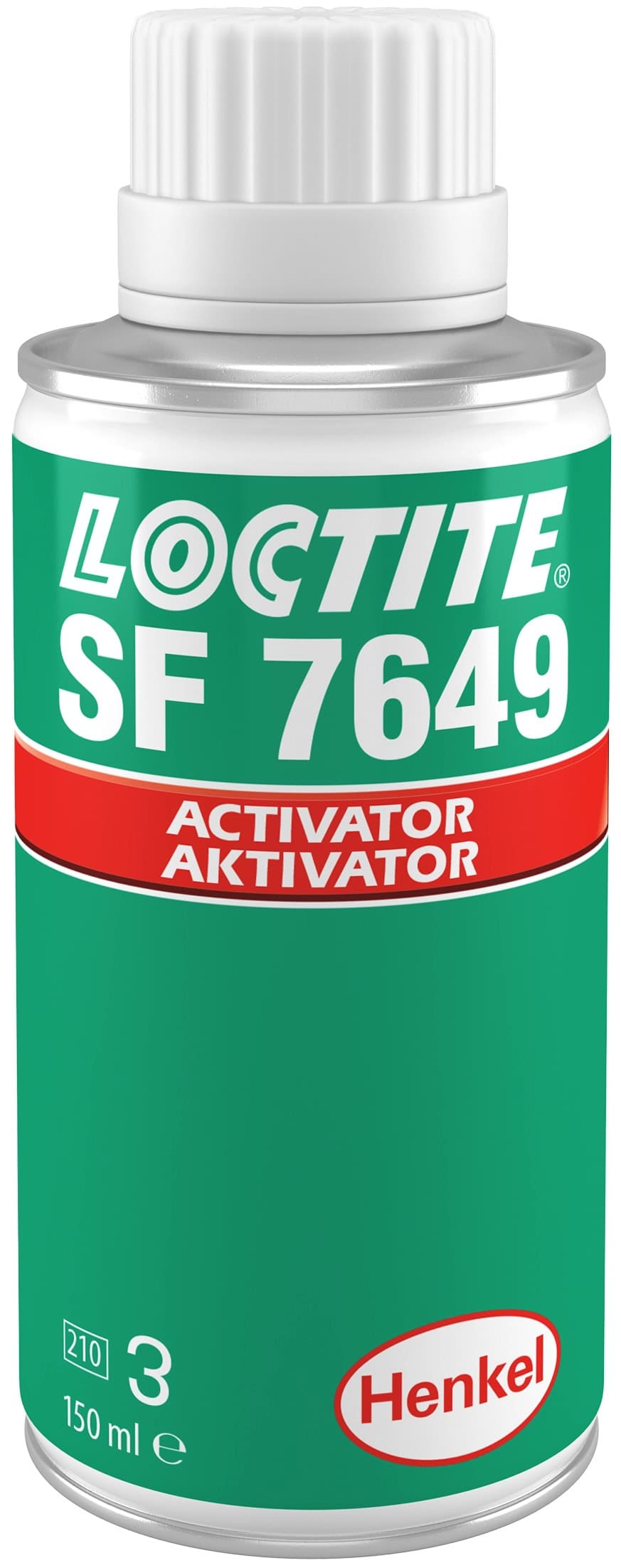 Henkel Loctite SF 7649 Aktivator, 150 ml, Grün, 142479, Zum Beschleunigen der Aushärtung