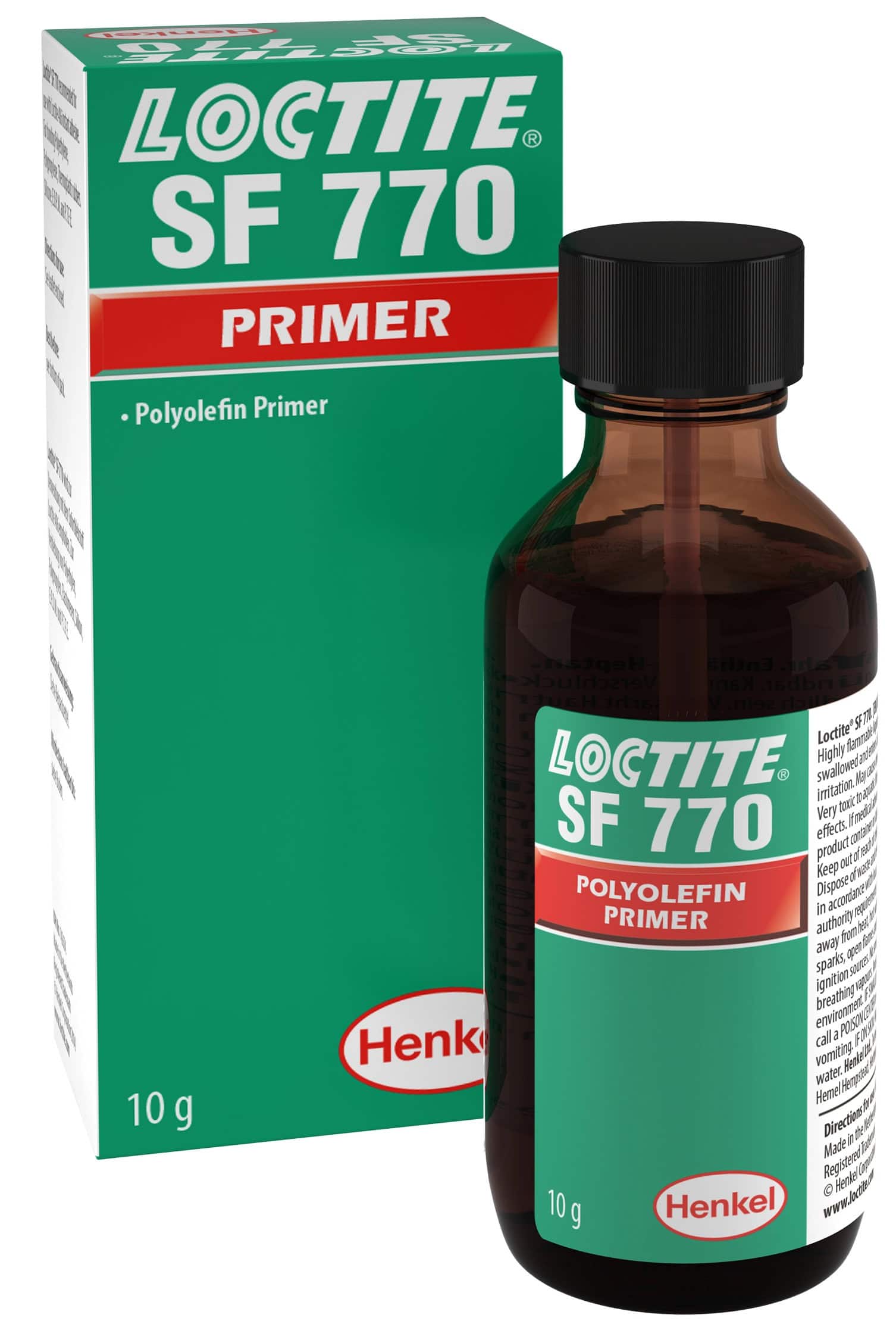 Henkel Loctite SF 770 Reiniger/ Primer, 10 g, Transparent, 2731763, Zur Vorbereitung schwer zu klebender Substrate