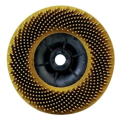 3M Scotch-Brite BD-ZB 24538N, Ø 115 mm, P80, M14, Gelb, 12.000 U./Min., Bristle Disc, Für Reinigungs- und Finisharbeiten