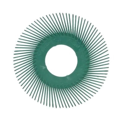 3M Scotch-Brite BB-ZB 27622, Ø 150 mm, P50, Typ A, Grün, 6.000 U./Min., Nachfüllpackung, Radial Bristle Brush, Für Reinigungs- und Entgratungsarbeiten