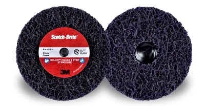 3M Scotch-Brite Roloc XT-ZR Pro 51894, Ø 125 mm, ø 13 mm, Extra coarse, S, 7.000 U./Min., Grobreinigungsscheibe, Für Reinigungs- und Finisharbeiten