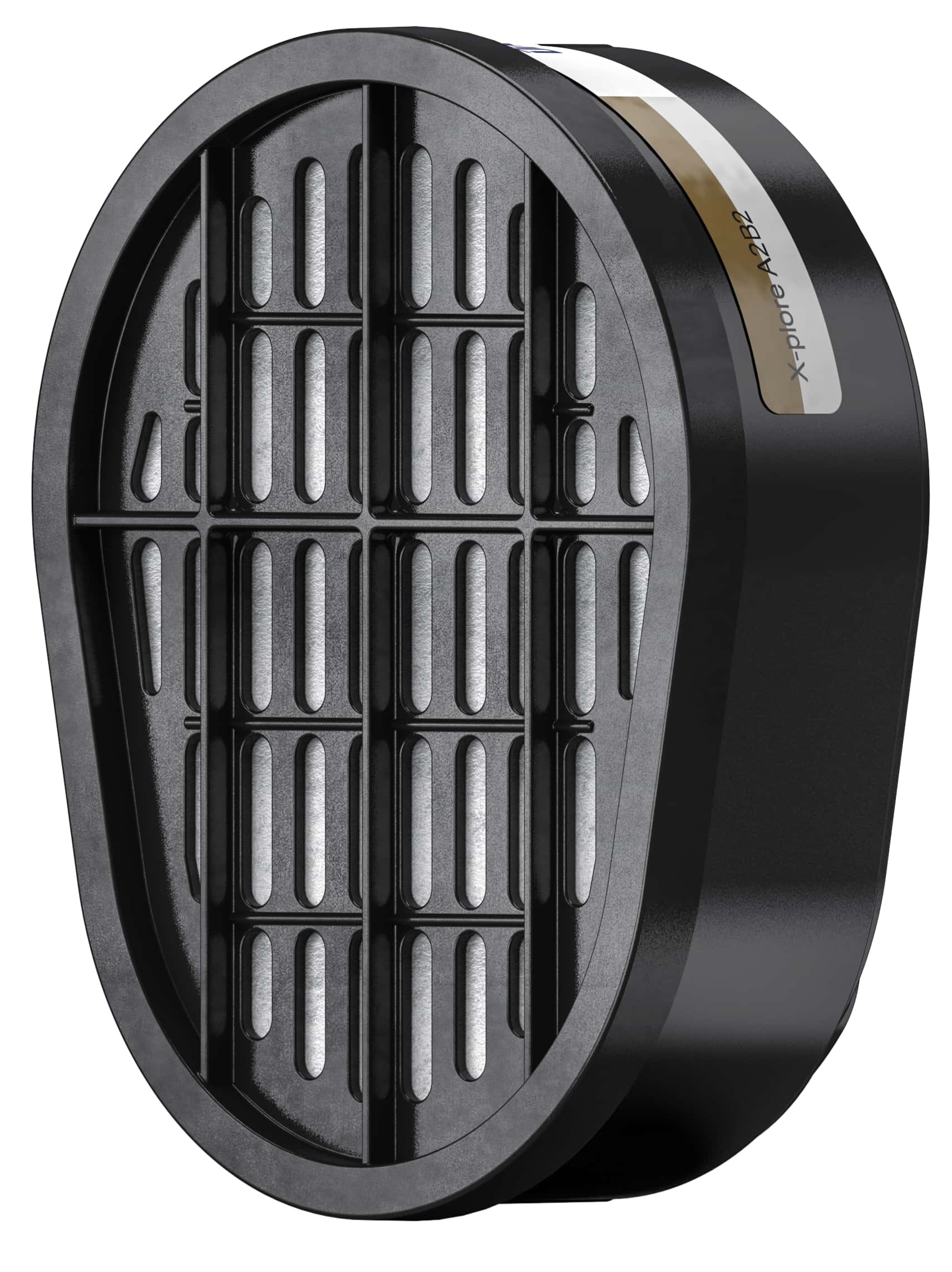 Dräger X-plore Gasfilter 6738775, A2B2 R, Dräger Bajonett-Klick Anschluss, Gasfilter gegen organische, anorganische Gase & Dämpfe