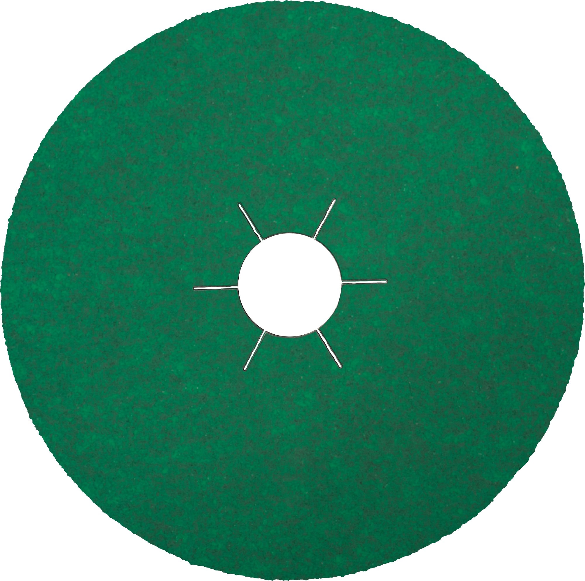 KLINGSPOR FS 966 ACT Fiberscheibe 324238, Ø 180 mm x ø 22 mm, P120, 6-fach Schlitz = Ausführung (30), K, Keramikkorn, Für Edelstahl Schleifanwendungen