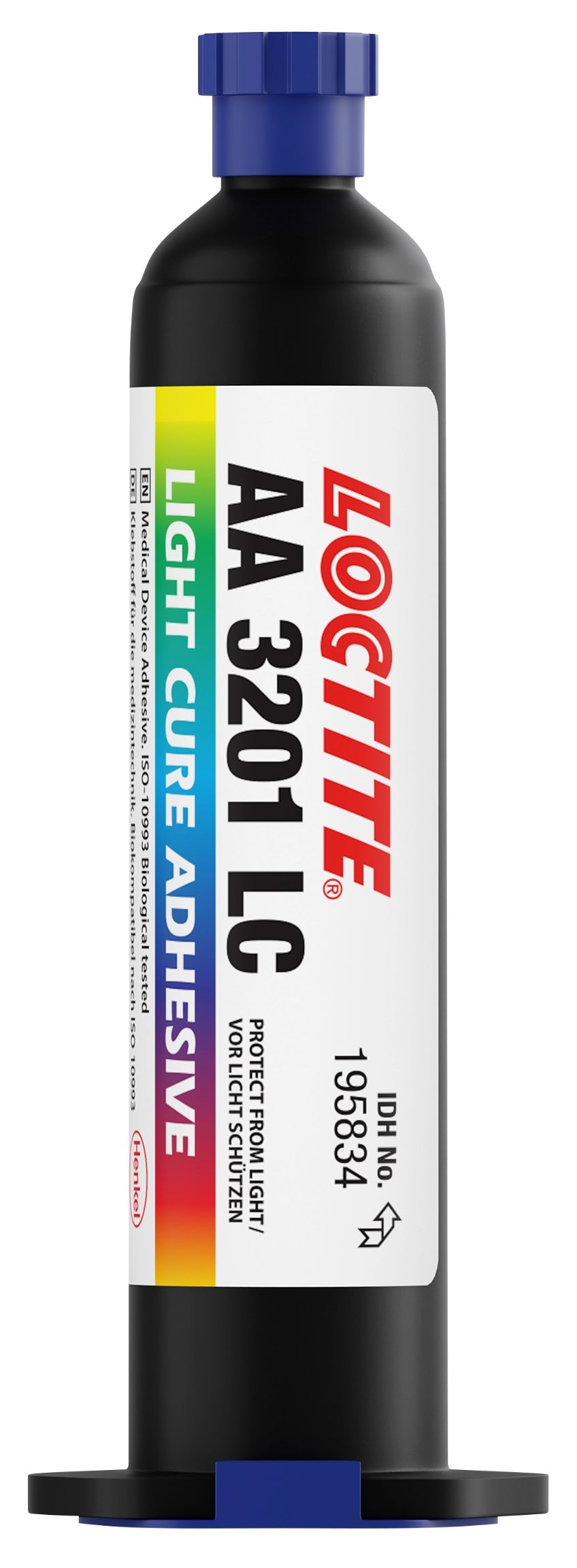 Henkel Loctite AA 3201 UV Klebstoff, 25 ml, Transparent, 195834, Für Kunststoff und ausgewählte Medizinprodukte