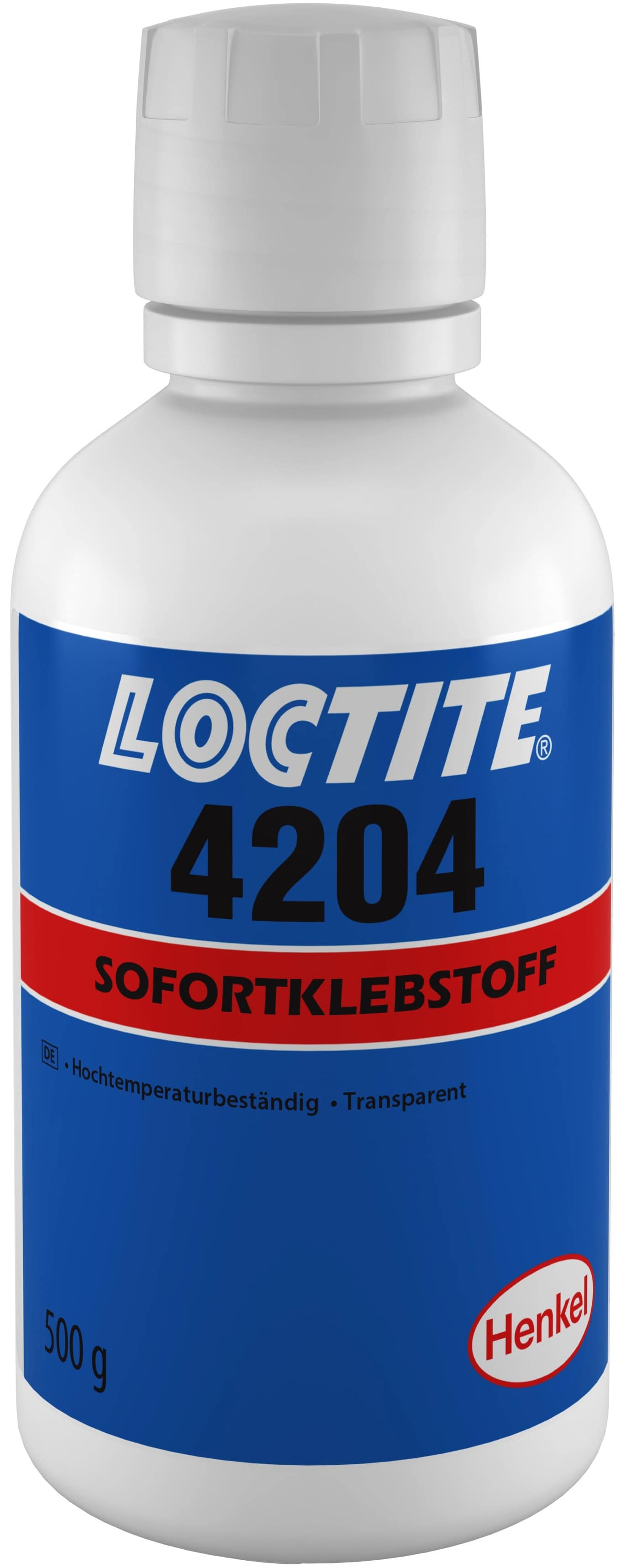 Henkel Loctite 4204 Sofortklebstoff, 500 g, Transparent, 195695, Universell einsetzbar